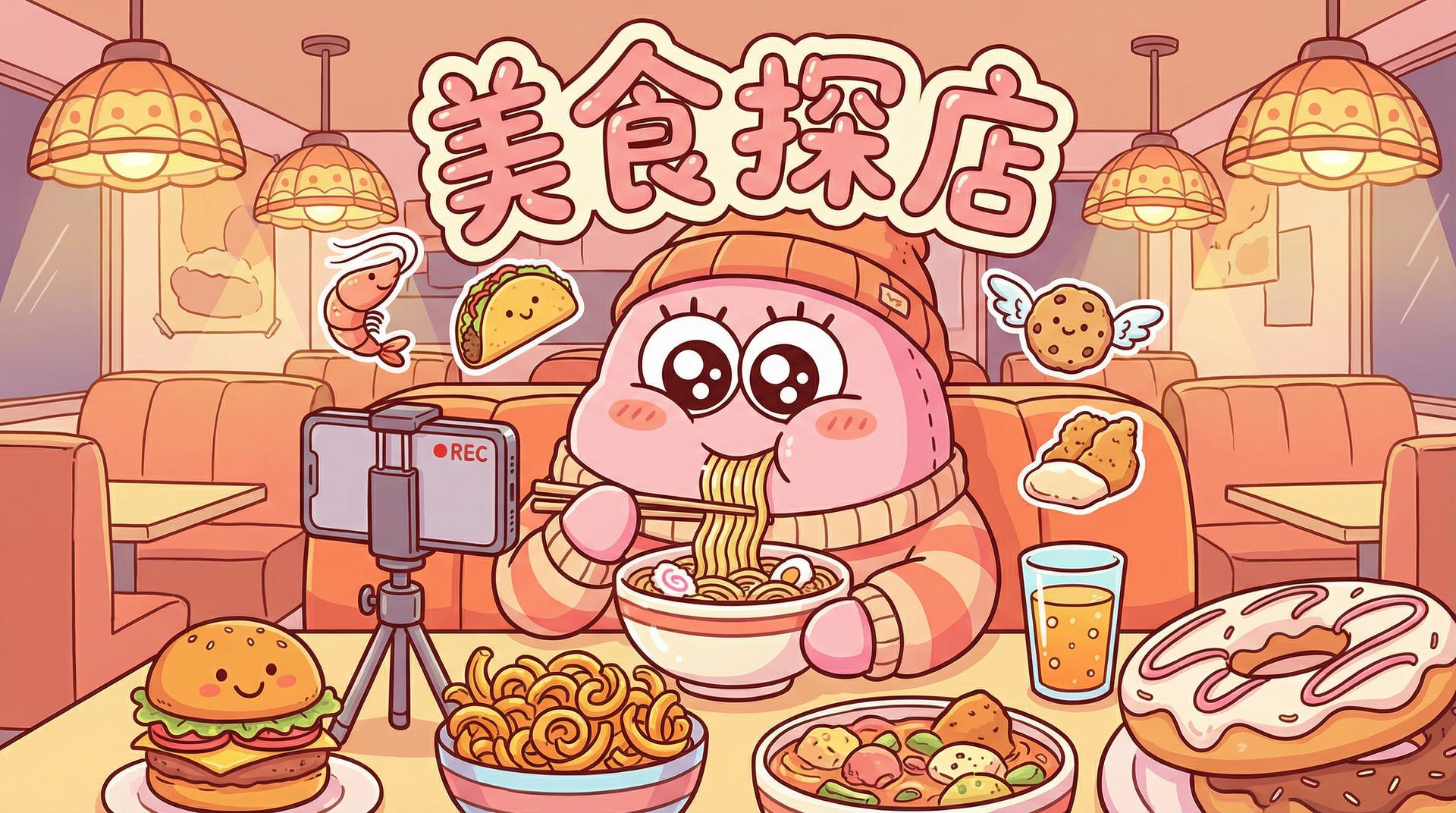 探花·美食探店视频演示